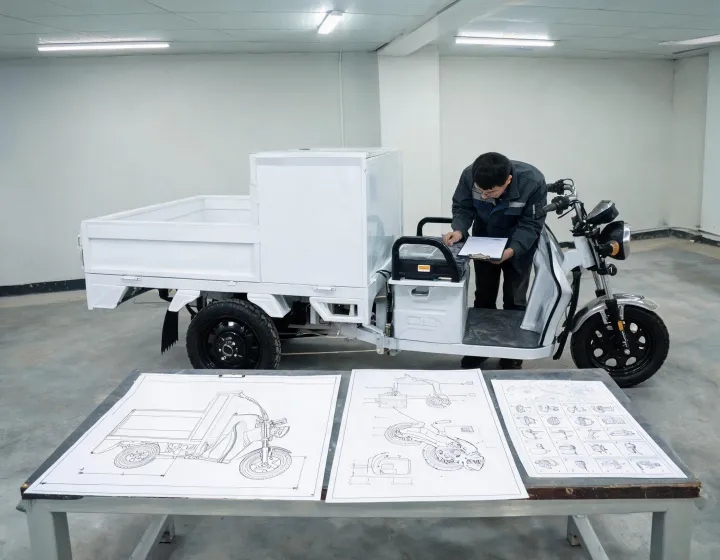 Electric tricycle specification verification